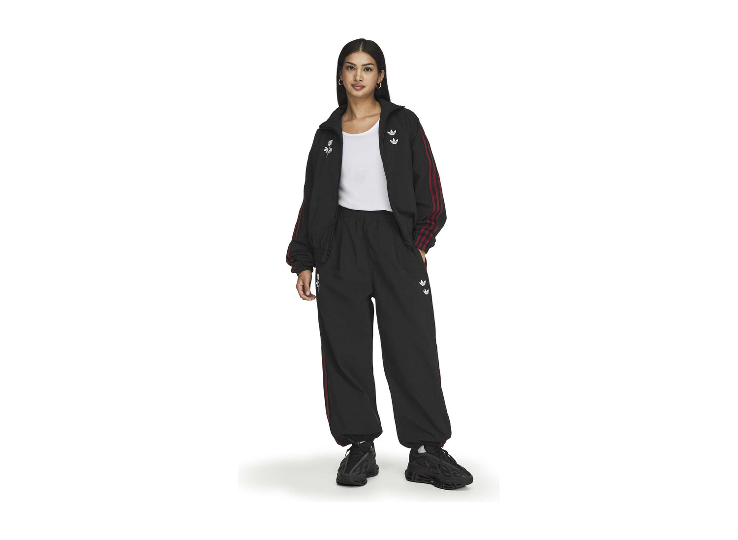 Adidas x Willy Chavarria Woven Track Pant KZ3118 Standard Outfit View