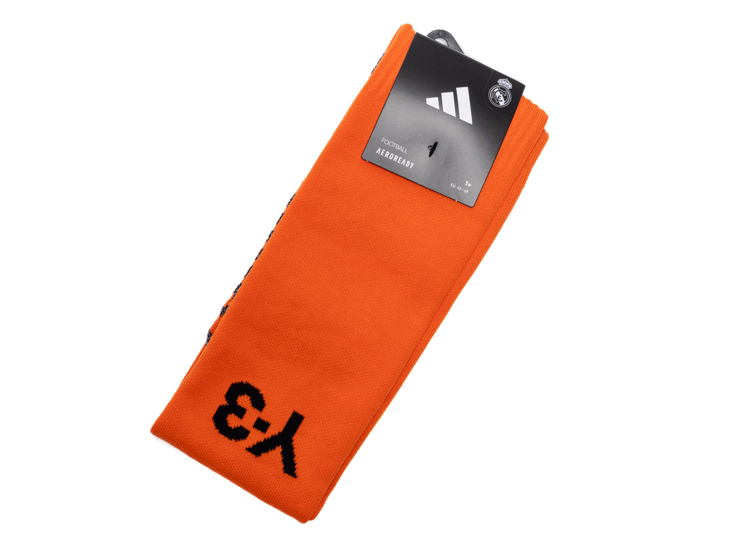 Adidas Y-3 x Real Madrid 23/24 Fourth Socks in Orange