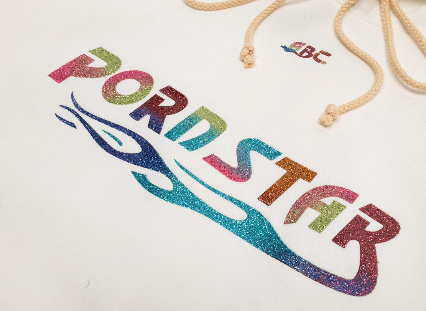 Advisory Board Crystals Abc. Pornstar Hoodie in White - view 2