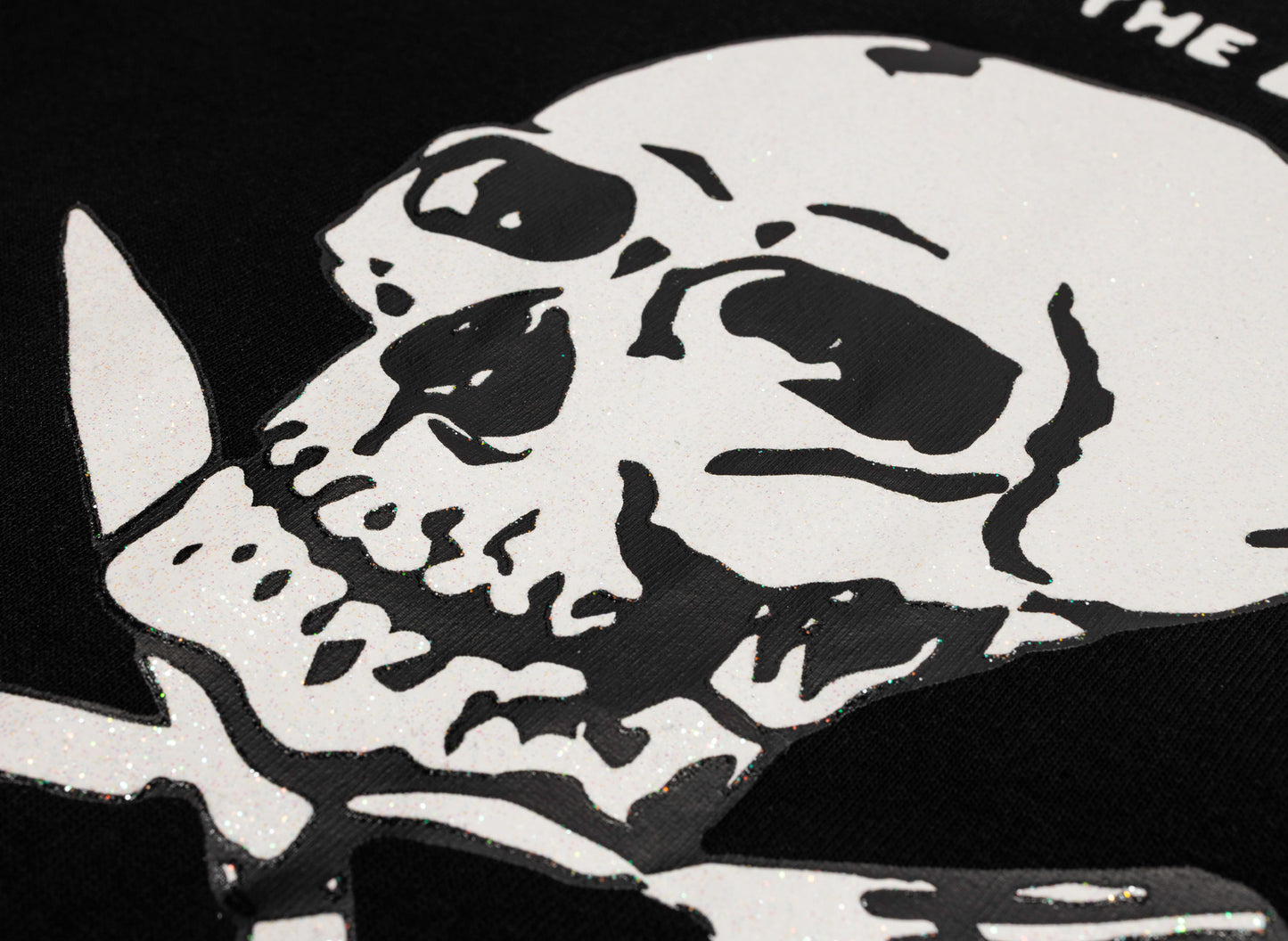 Advisory Board Crystals Abc. Skull S/S Tee in Black - view 2