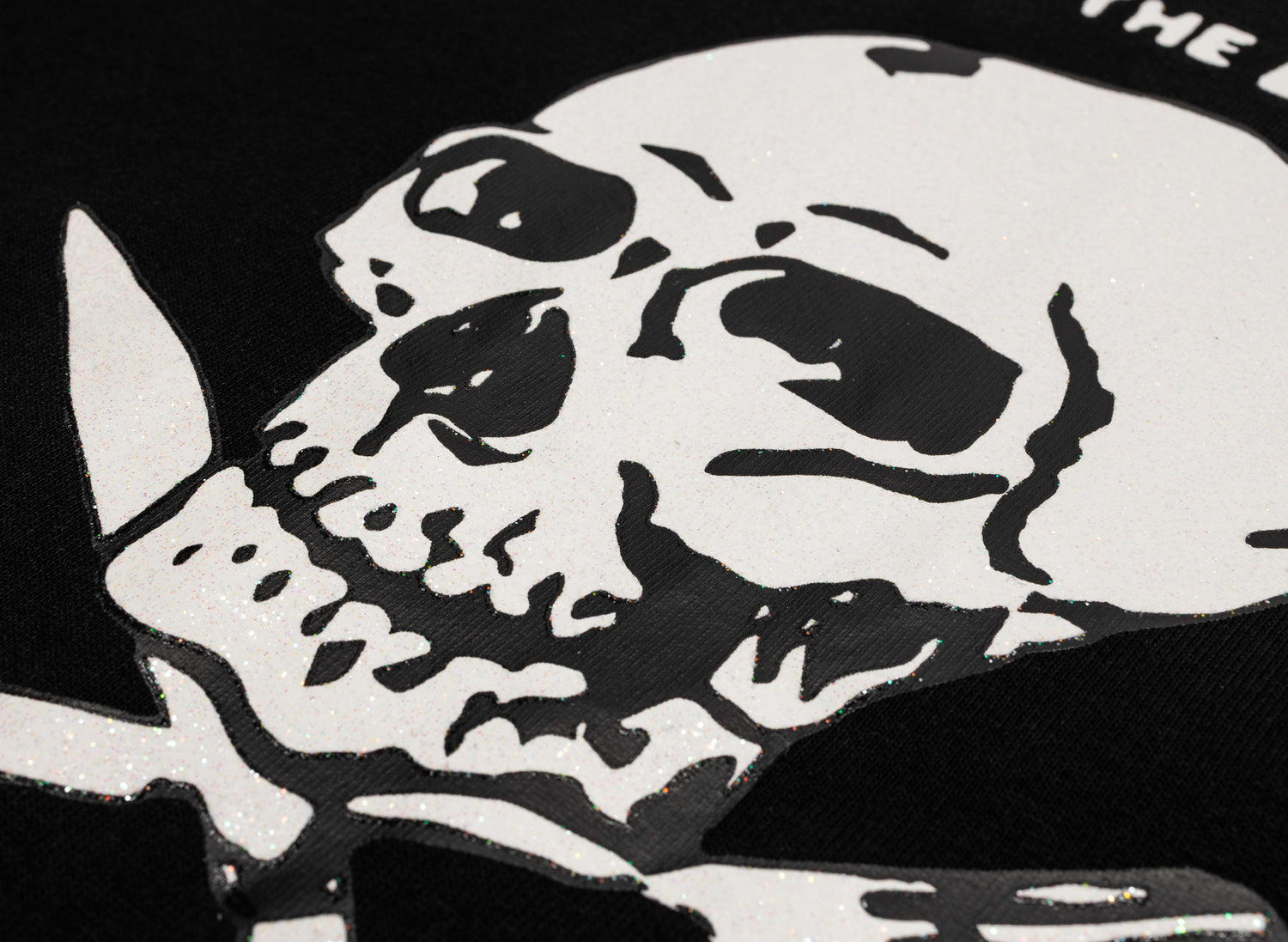 Advisory Board Crystals Abc. Skull S/S Tee in Black - view 2