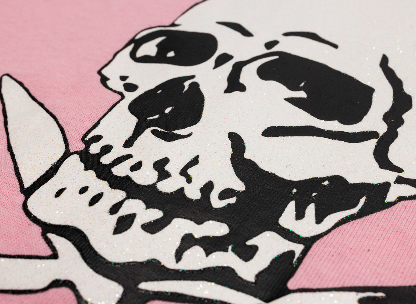 Advisory Board Crystals Abc. Skull S/S Tee in Pink - view 2