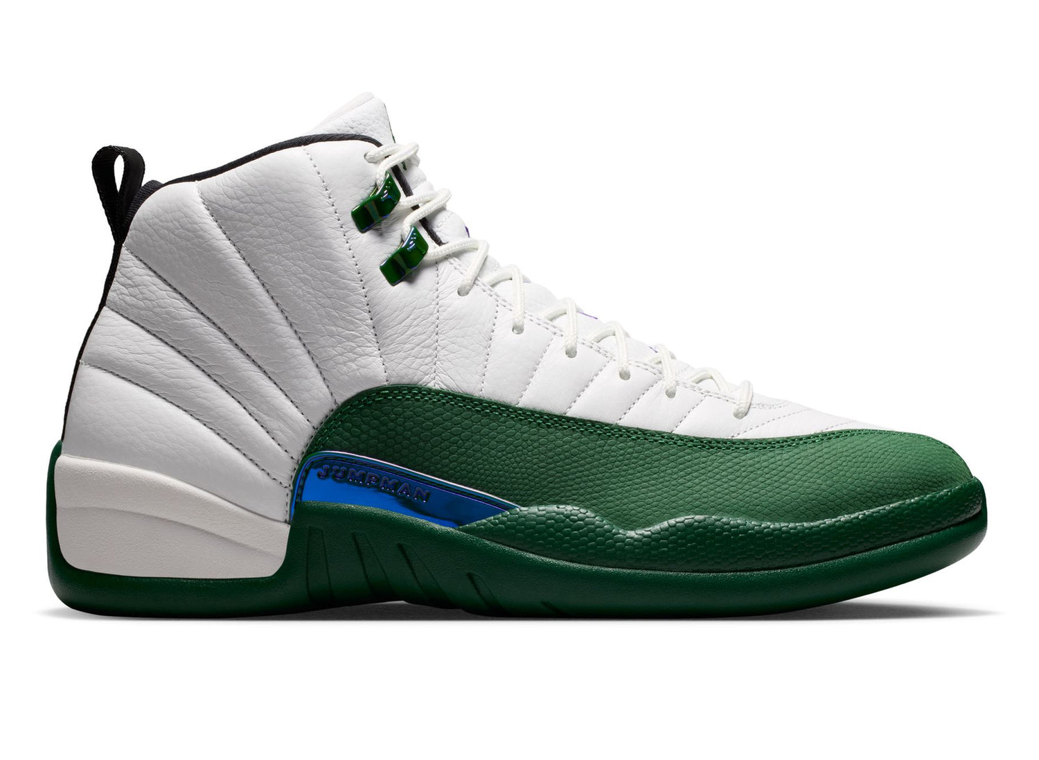 Air Jordan 12 Retro Bucks CT8013-103 side lateral
