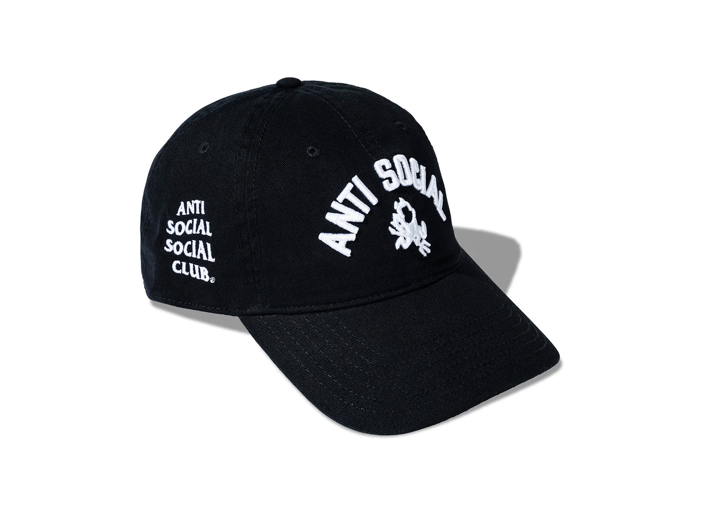 Anti Social Social Club ASSC Devil Cap in Black - view 2