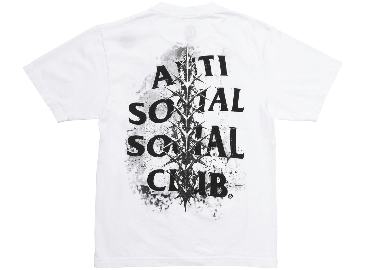 Anti Social Social Club Made in USA Anguish Tee in White - view 2