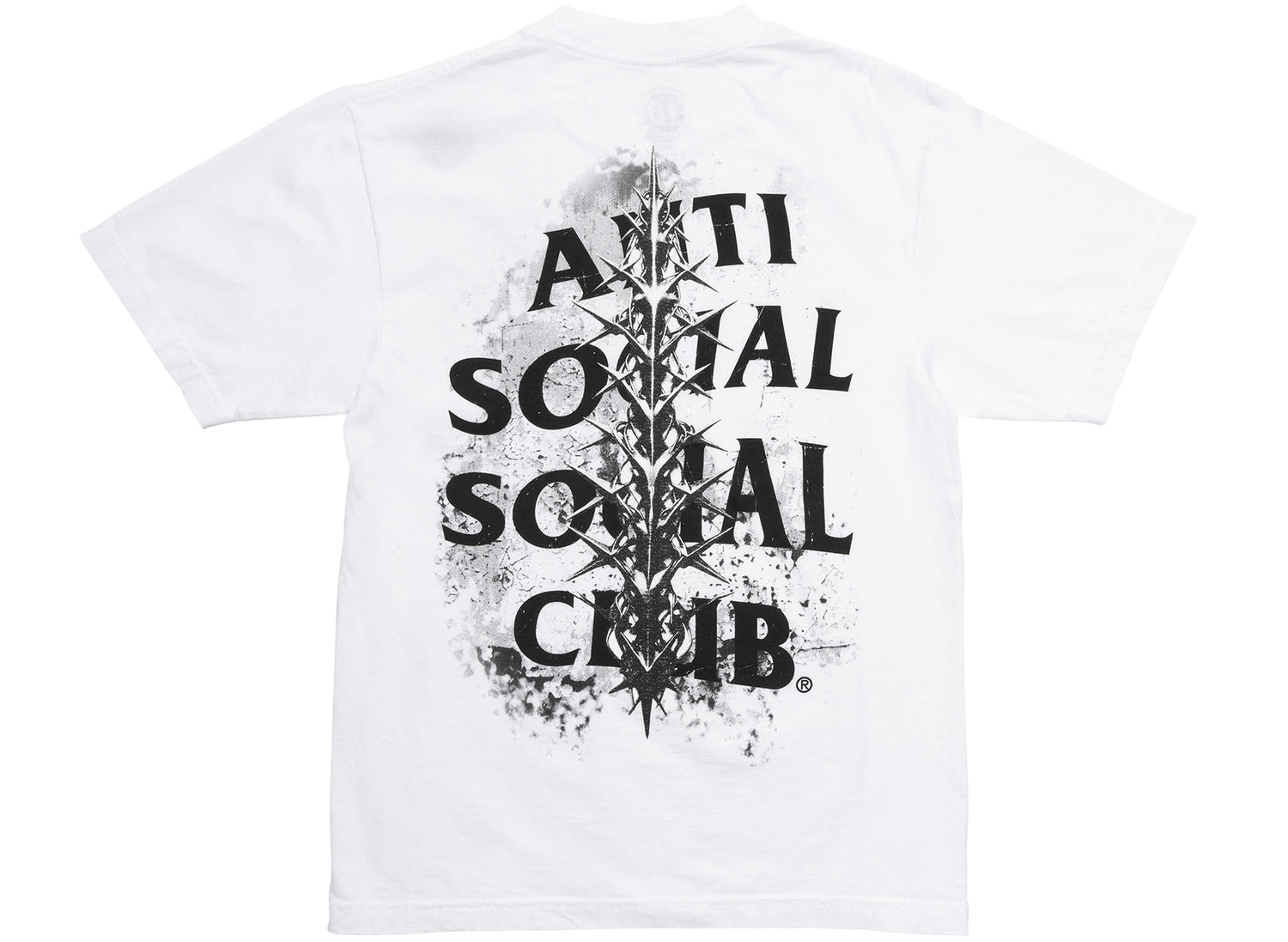 Anti Social Social Club Made in USA Anguish Tee in White - view 2