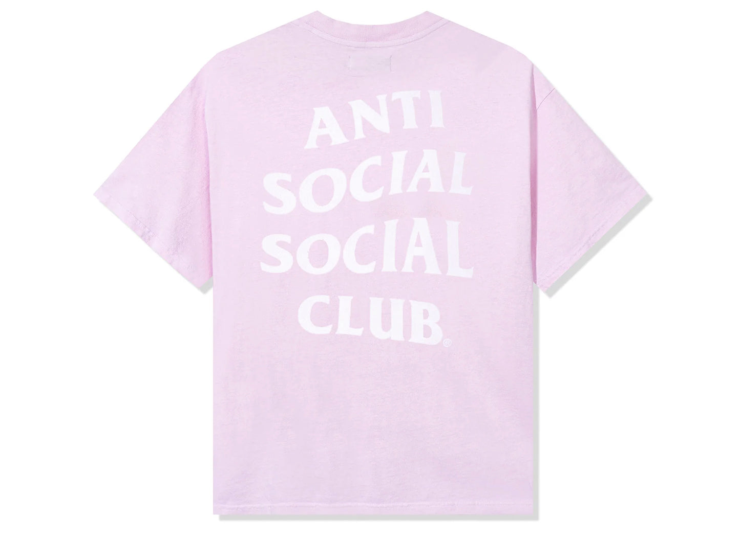 Anti Social Social Club Mind Game Weathered Tee in Pink