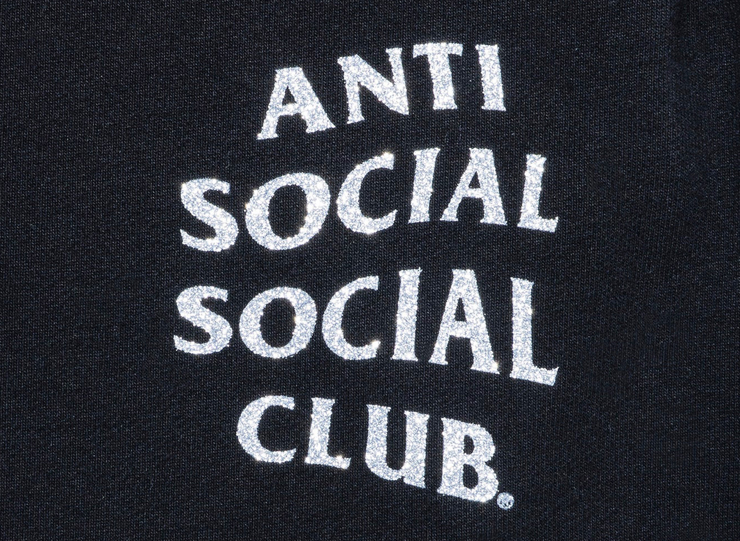 Anti Social Social Club Mind Games Glitter Sweatpants - view 2