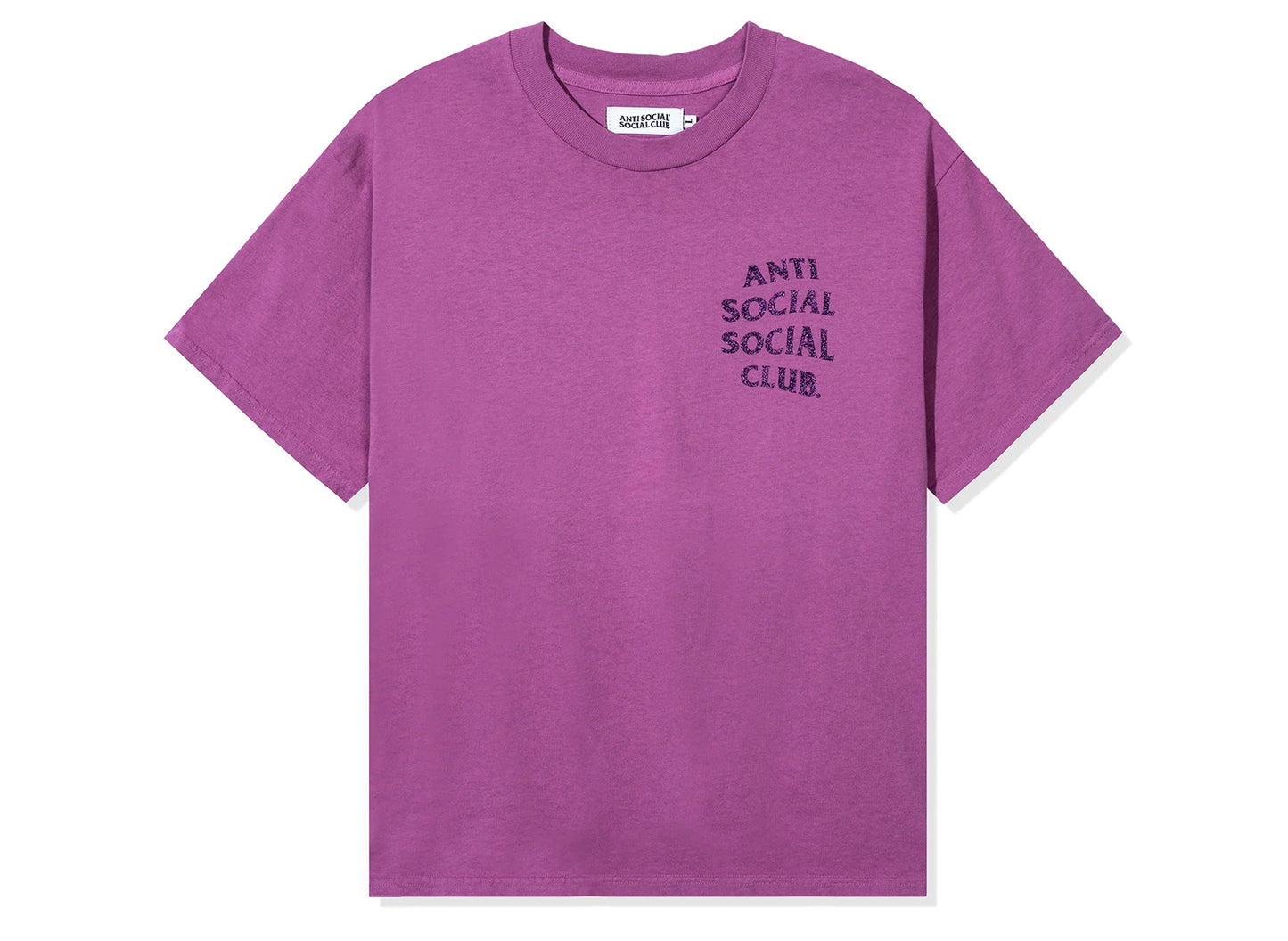 Anti Social Social Club Mind Games Glitter Tee in Pink - view 2