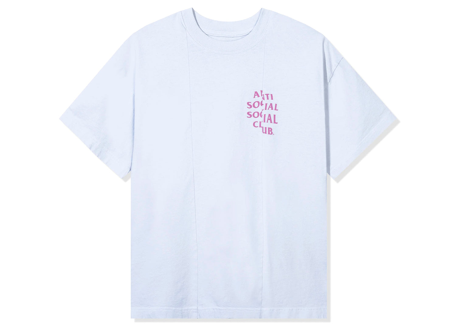 Anti Social Social Club Sliced Mind Games Tee in Grey - view 2