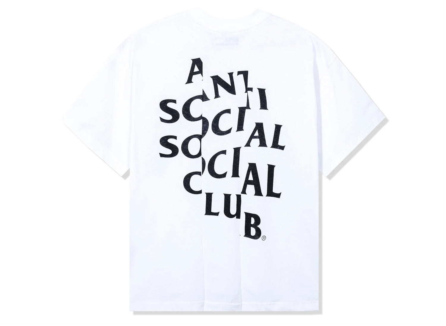 Anti Social Social Club Sliced Mind Games Tee in White