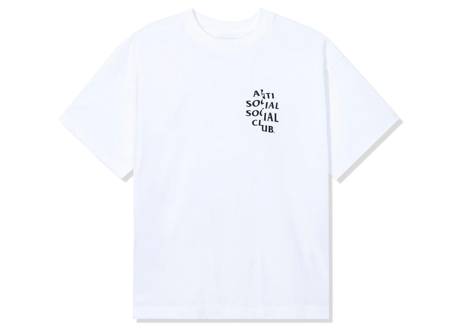 Anti Social Social Club Sliced Mind Games Tee in White - view 2