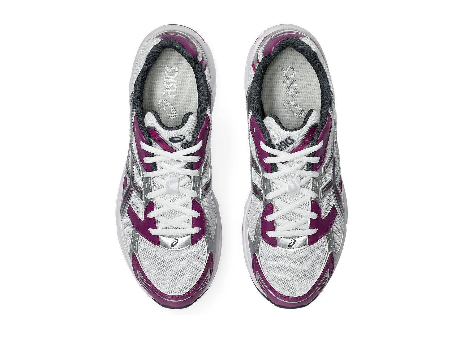 Asics GEL-1130 in White / Lavender Field top view