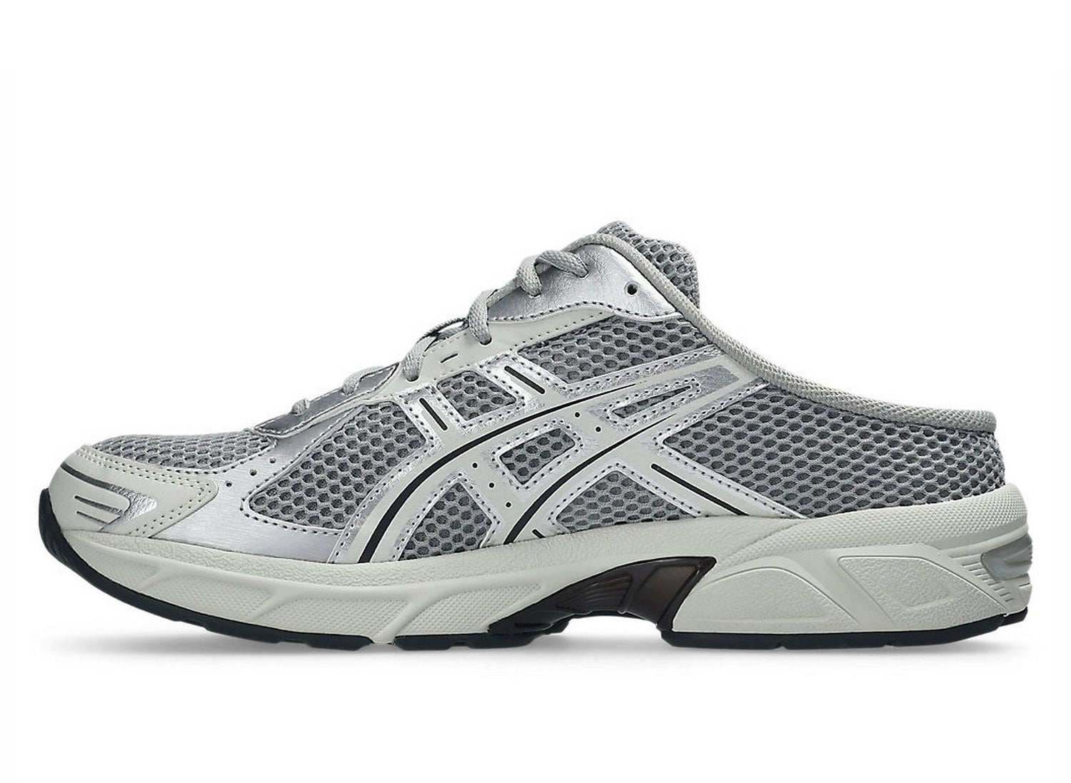 Asics Gel-1130 Mule in 'Cement Grey / Lake Grey' — view 3