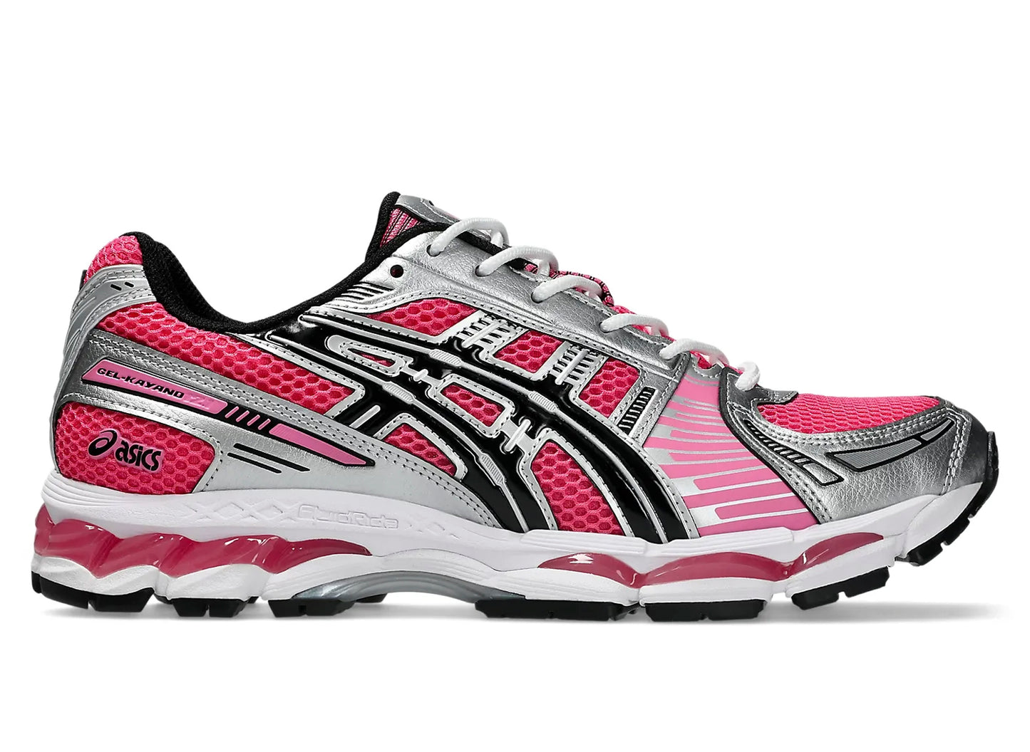 Asics Gel-Kayano 12.1 in 'Dragon Fruit / Black'