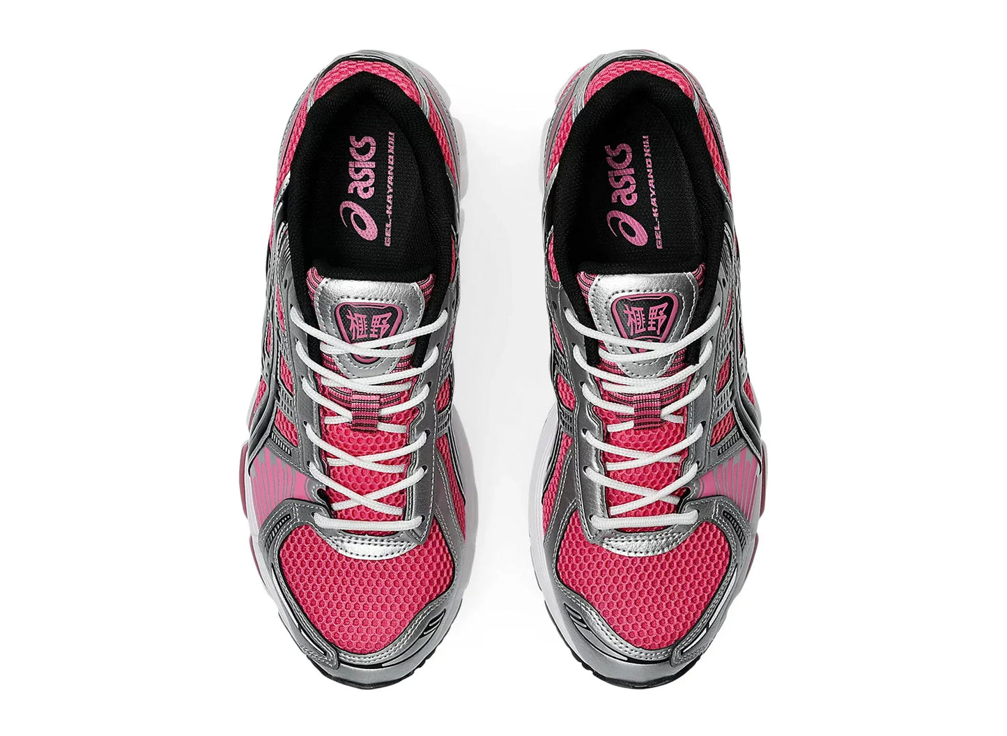 Asics Gel-Kayano 12.1 in 'Dragon Fruit / Black' — view 4