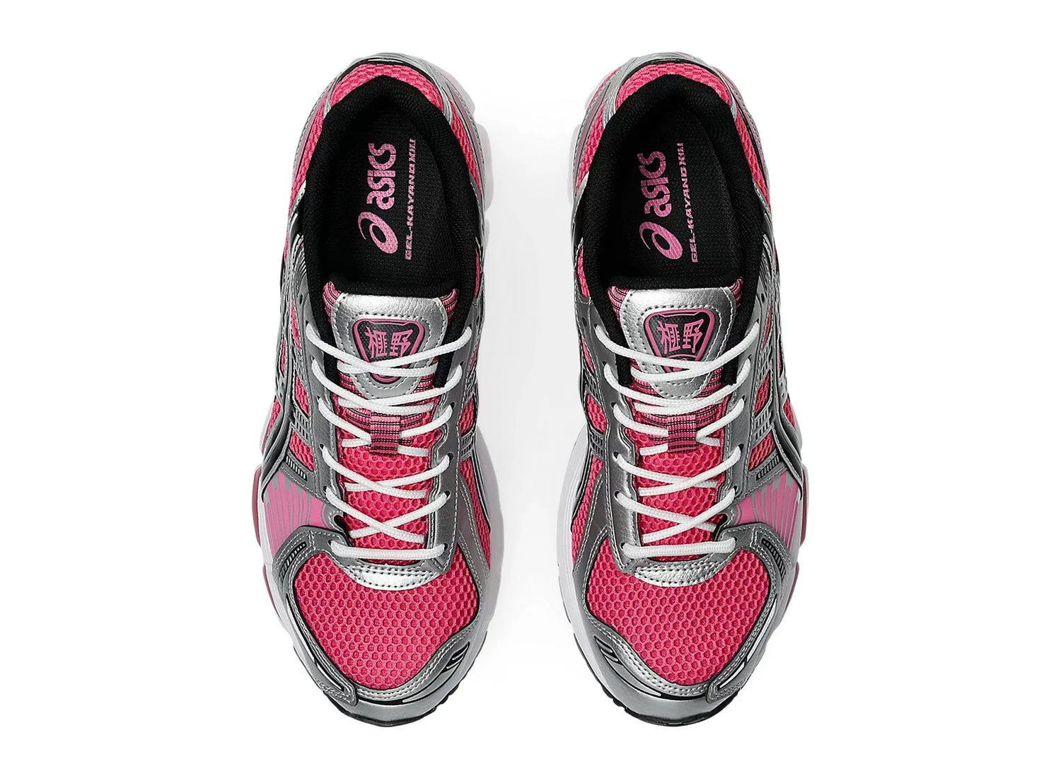Asics Gel-Kayano 12.1 in 'Dragon Fruit / Black' — view 4