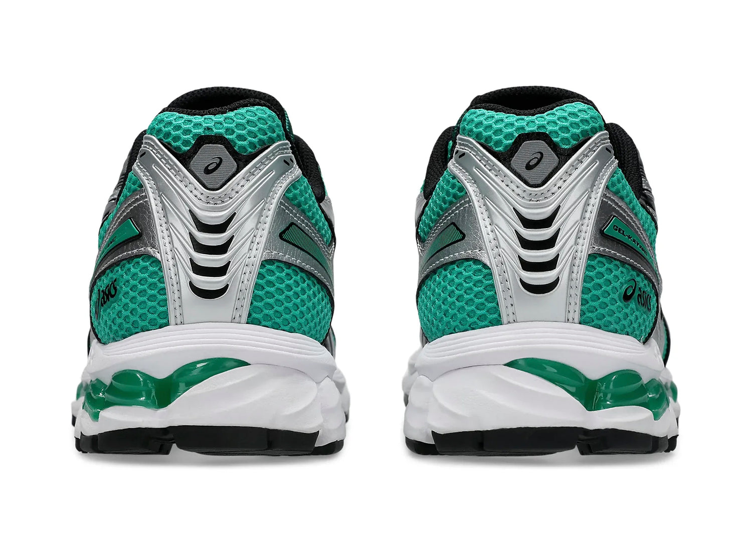 Asics Gel-Kayano 12.1 in 'Edamame Green / Black' — view 2