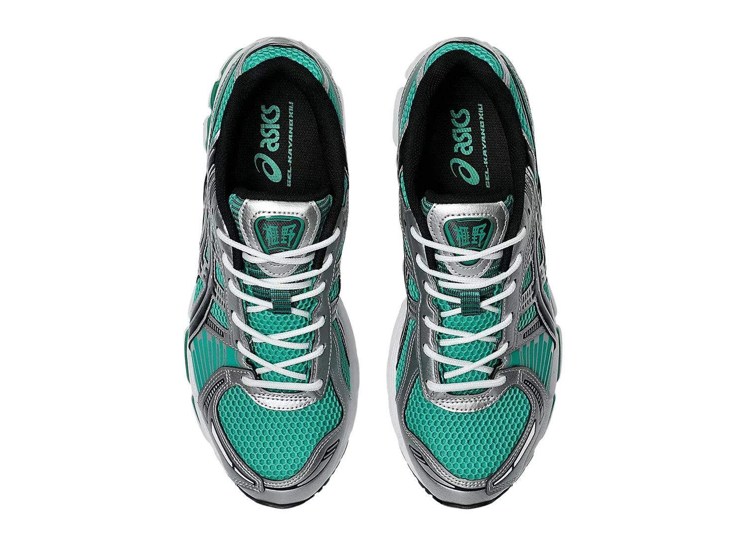Asics Gel-Kayano 12.1 in 'Edamame Green / Black' — view 4
