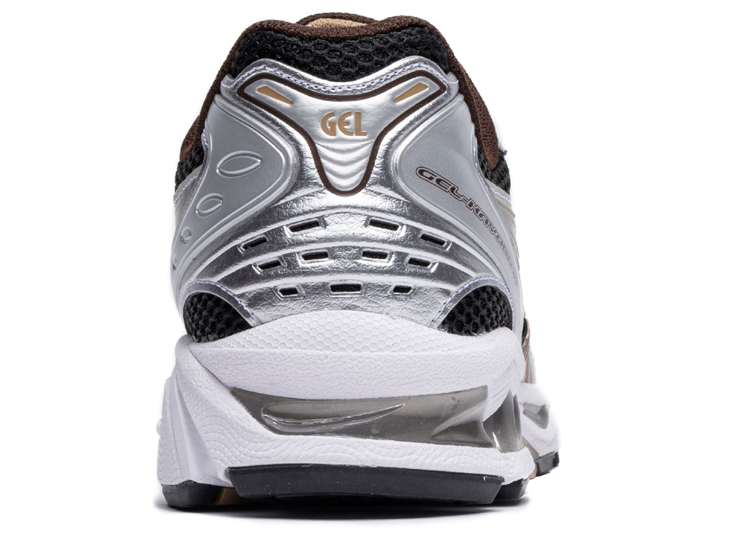 Asics Gel-Kayano 14 in "Black Coffee / Silver" — view 2