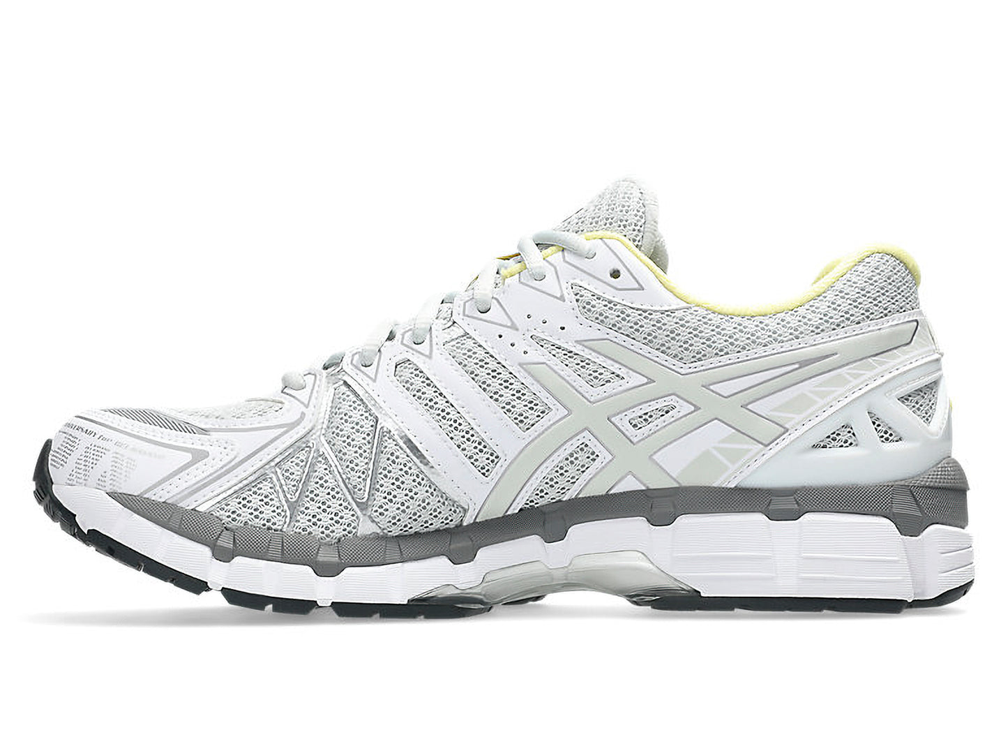 Asics Gel-Kayano 20 in 'Glacier Grey / Glacier Grey' — view 3