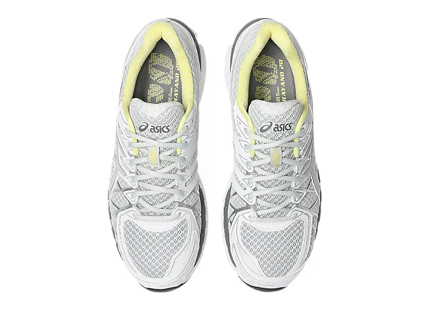 Asics Gel-Kayano 20 in 'Glacier Grey / Glacier Grey' — view 4