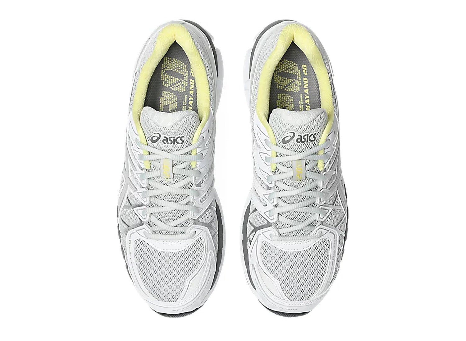 Asics Gel-Kayano 20 in 'Glacier Grey / Glacier Grey' — view 4