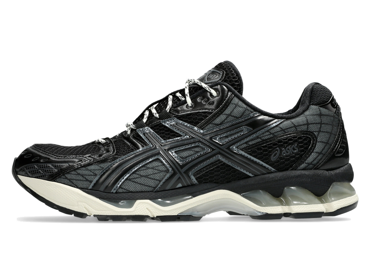 Asics GEL-NIMBUS 10.1 in Black / Black, left side view