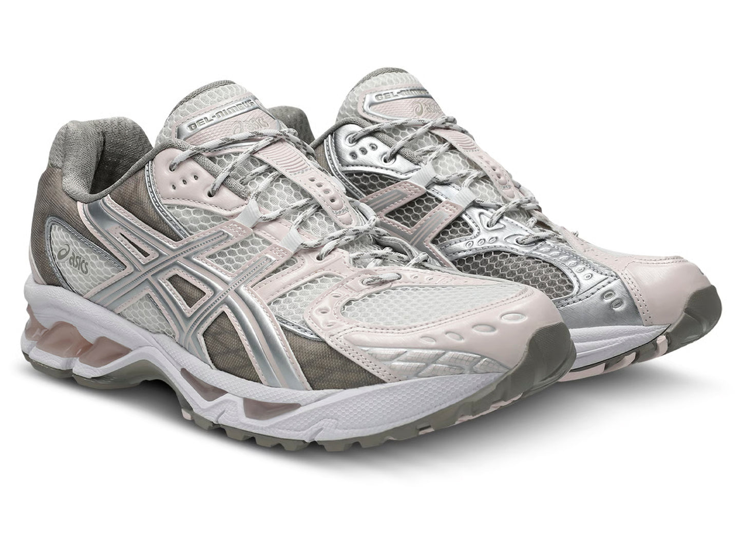 Asics Gel-Nimbus 10.1 in 'Cream / Pink Cloud' — view 3