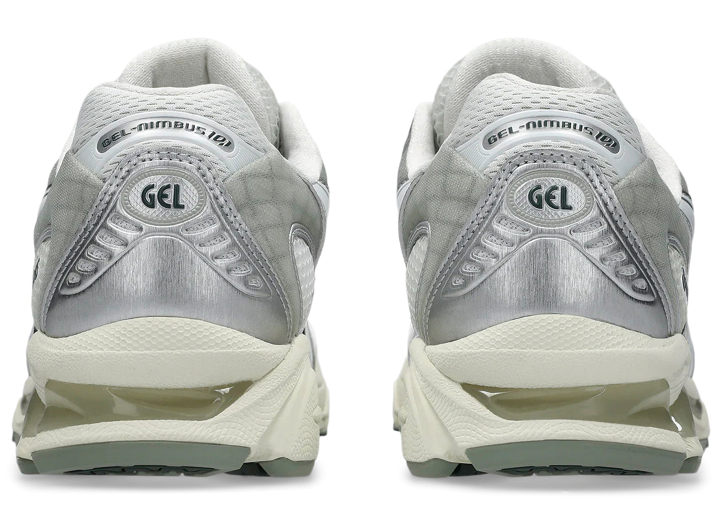 Asics Gel-Nimbus 10.1 in 'White / White' — view 2