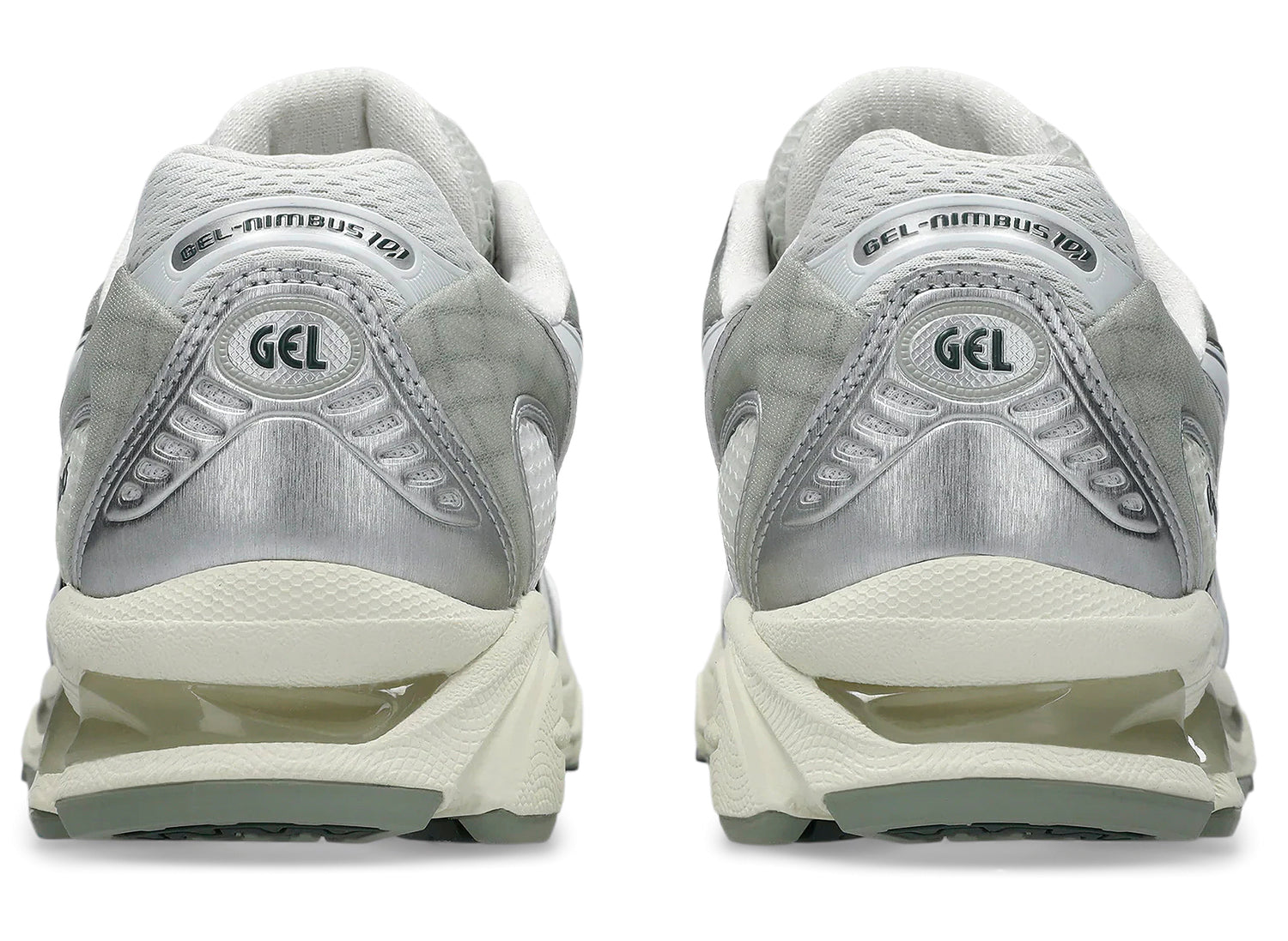Asics Gel-Nimbus 10.1 in 'White / White' — view 2