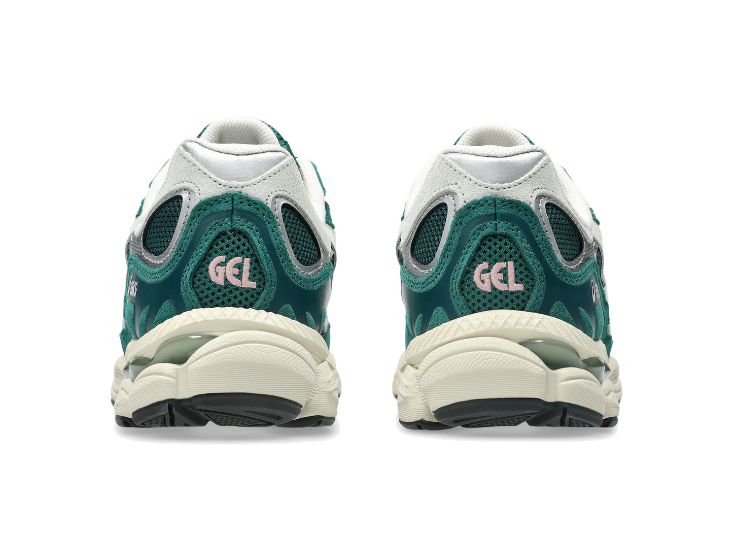 Asics GEL-NYC in Everglade / Light Sage, back view