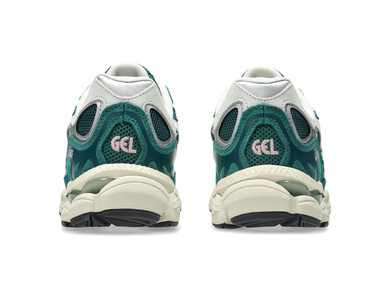 Asics GEL-NYC in Everglade / Light Sage, back view