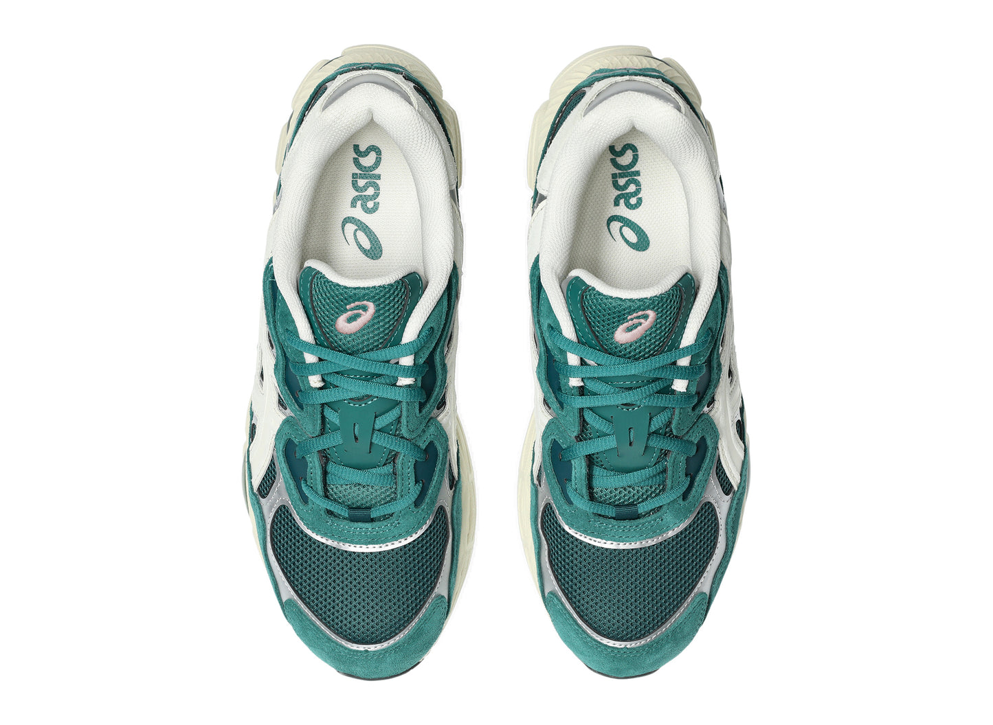 Asics GEL-NYC in Everglade / Light Sage, top view