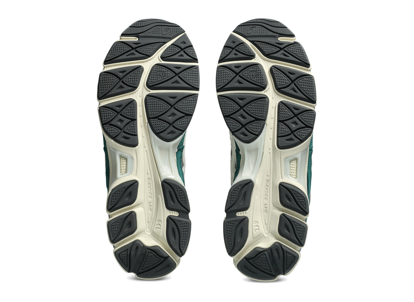 Asics GEL-NYC in Everglade / Light Sage, sole view