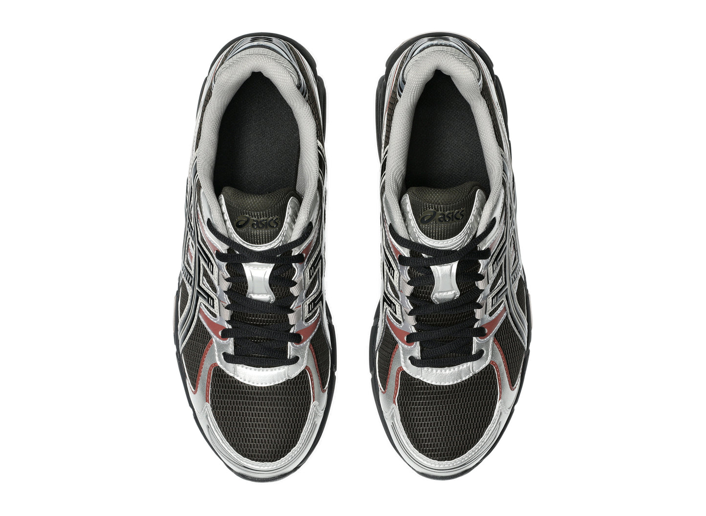 Asics GEL-STRATUS MC in Black Coffee / Black, top view