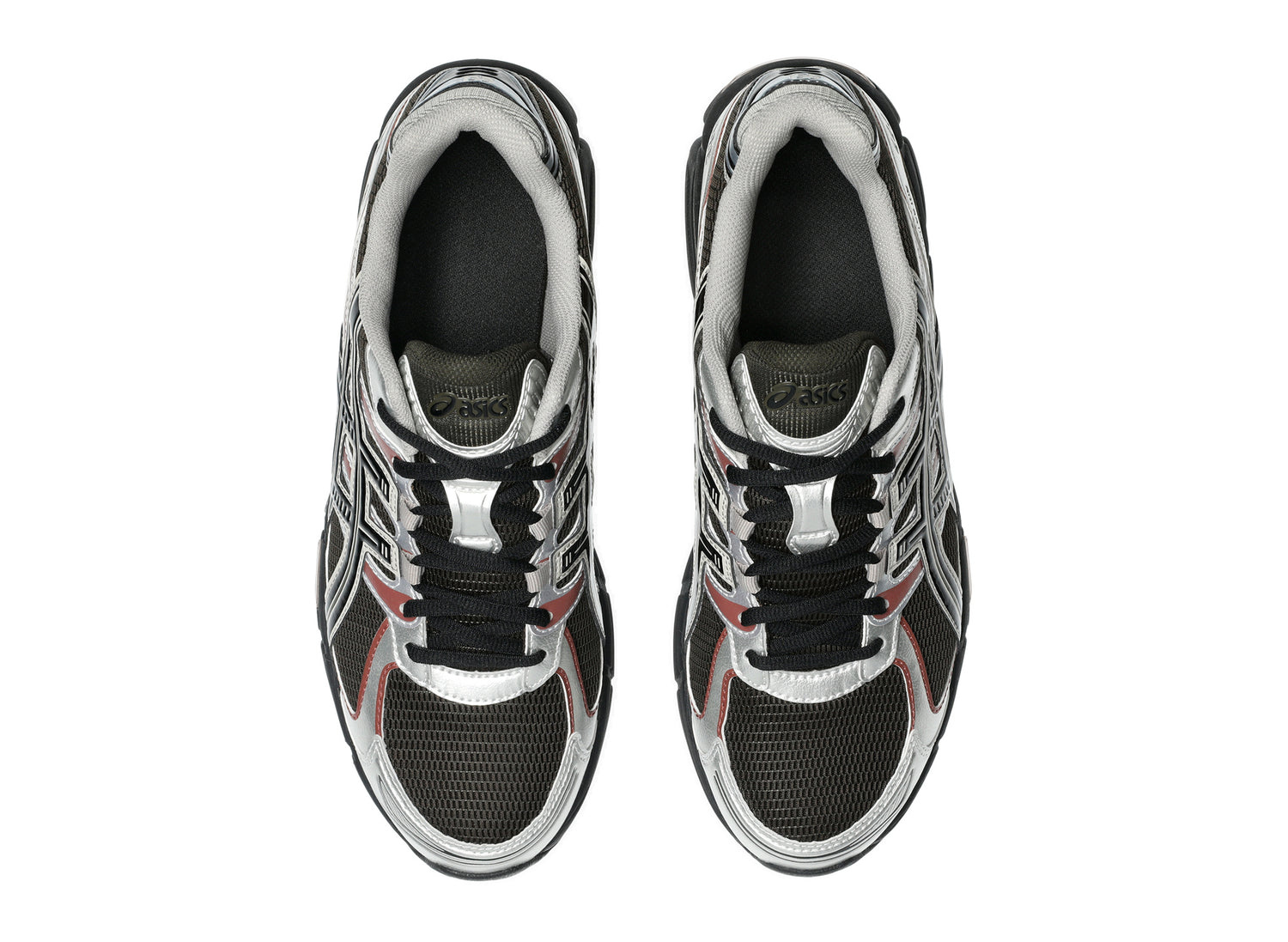 Asics GEL-STRATUS MC in Black Coffee / Black, top view