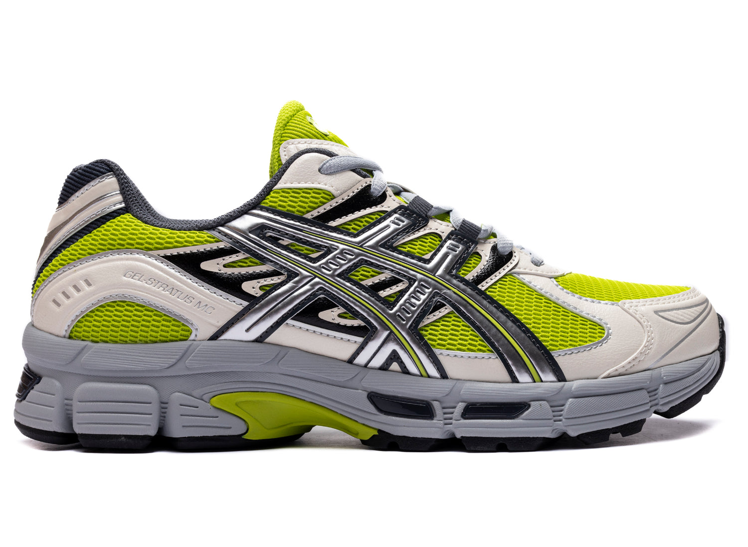 Asics Gel-Stratus MC in 'Lime Zest / Pure Silver'