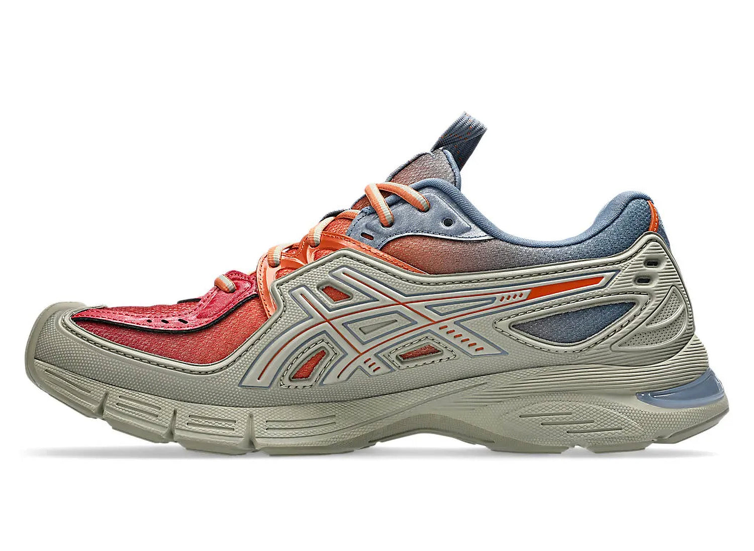 Asics UB13-S Gel-SD-Lyte in 'Olive Grey / Rust Orange' — view 3