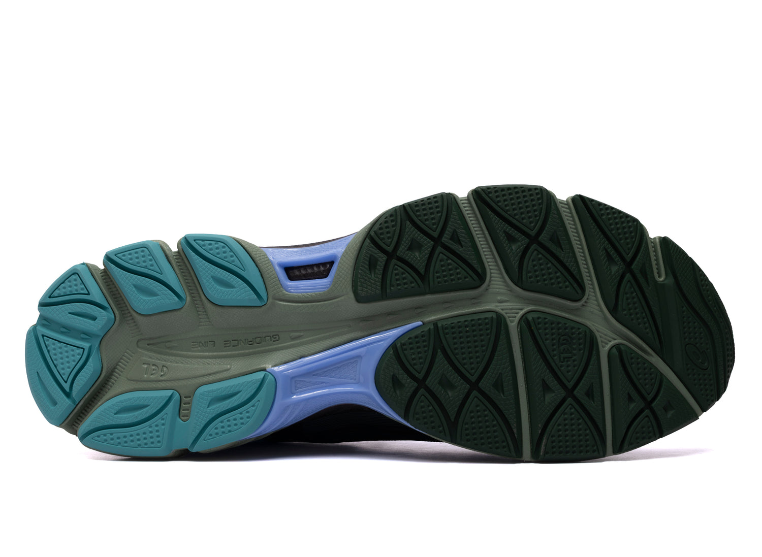 Asics US8-S Gel-SJ33 in 'Roasted Coffee / Periwinkle Blue' — view 5