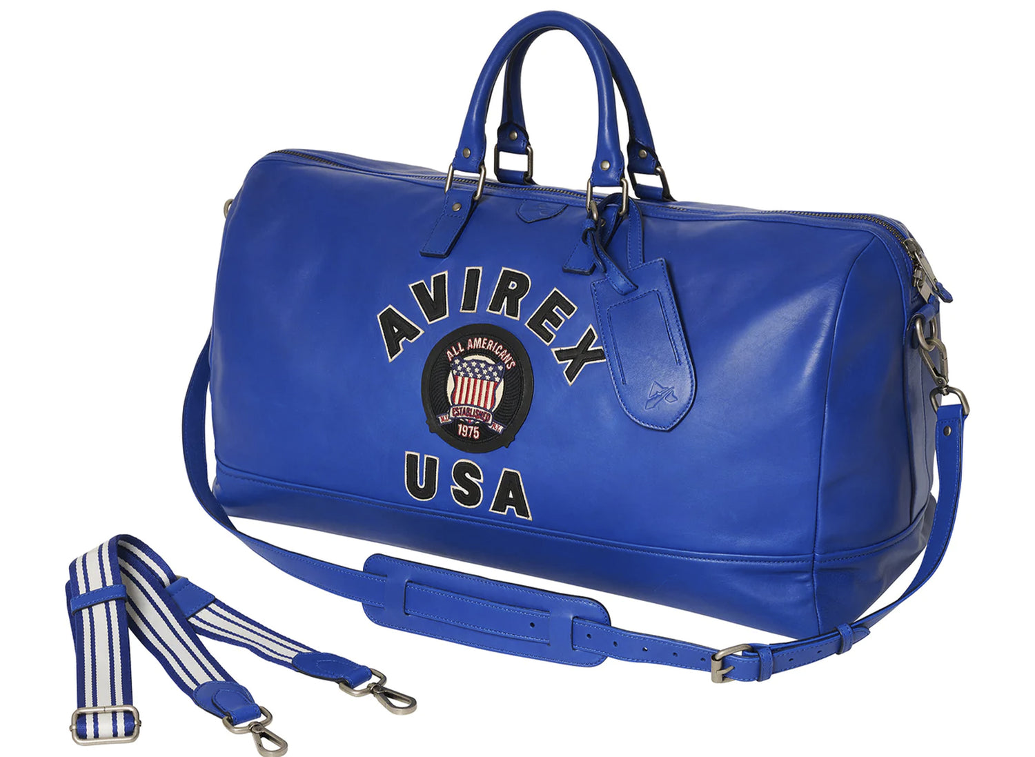 Avirex Icon Duffle Bag in Blue - view 4