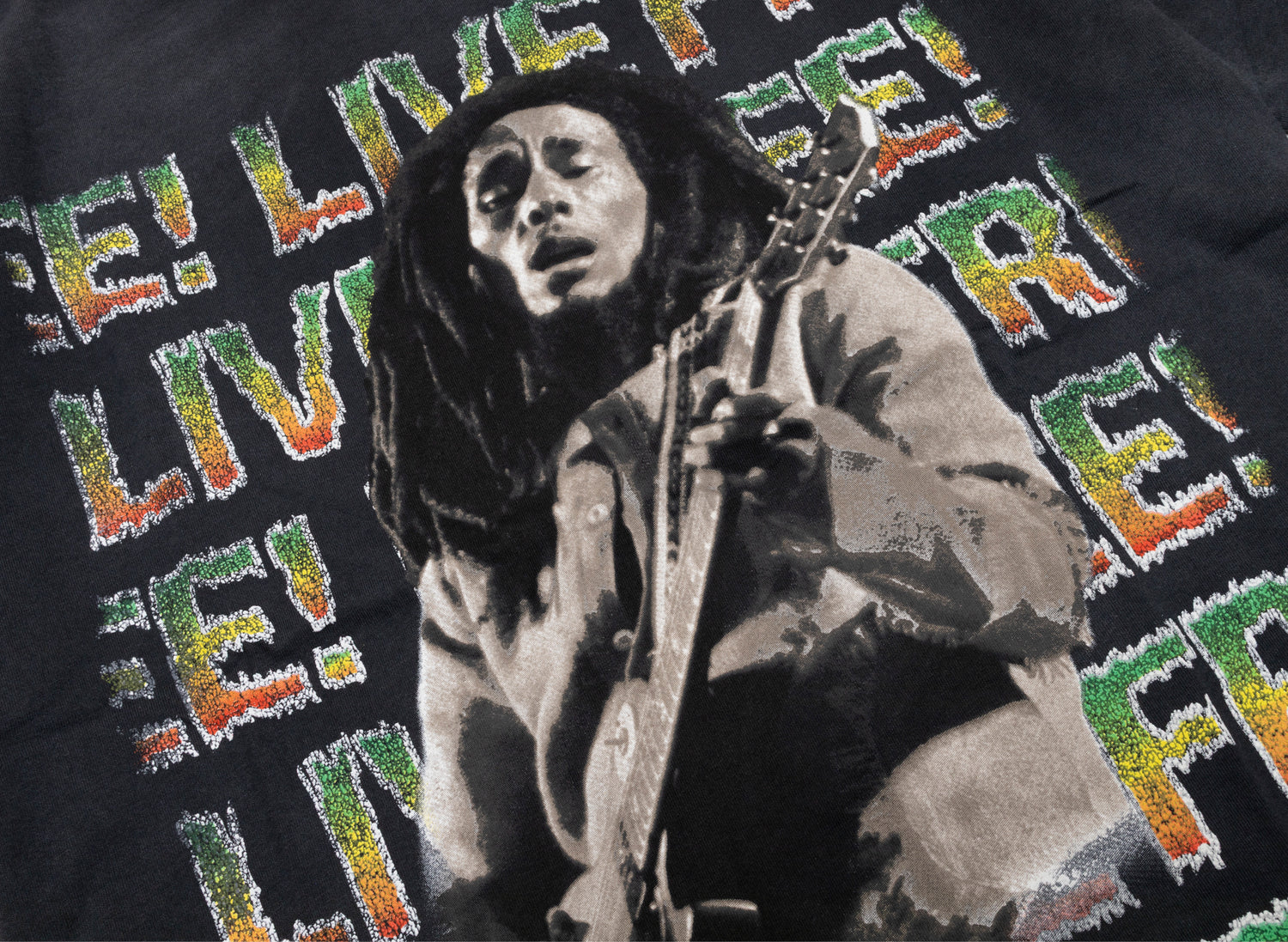 Barriers Irie Ringer Tee in Vintage Black — view 3