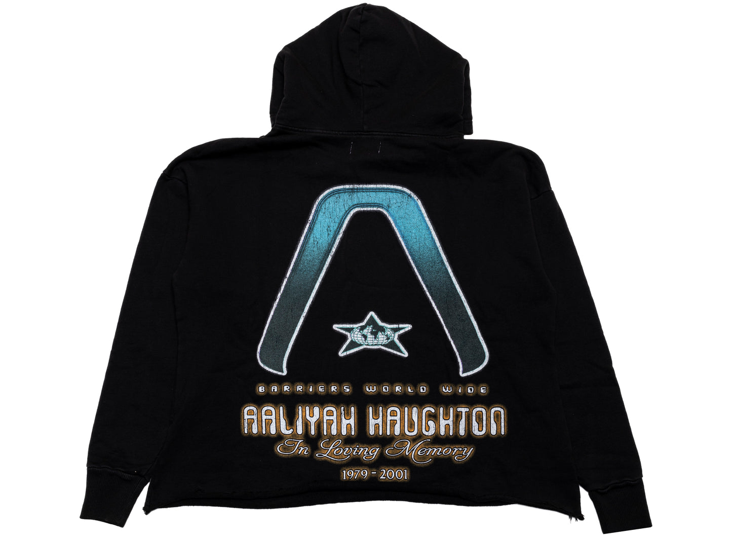 Barriers x Aaliyah Signature Hoodie in Black