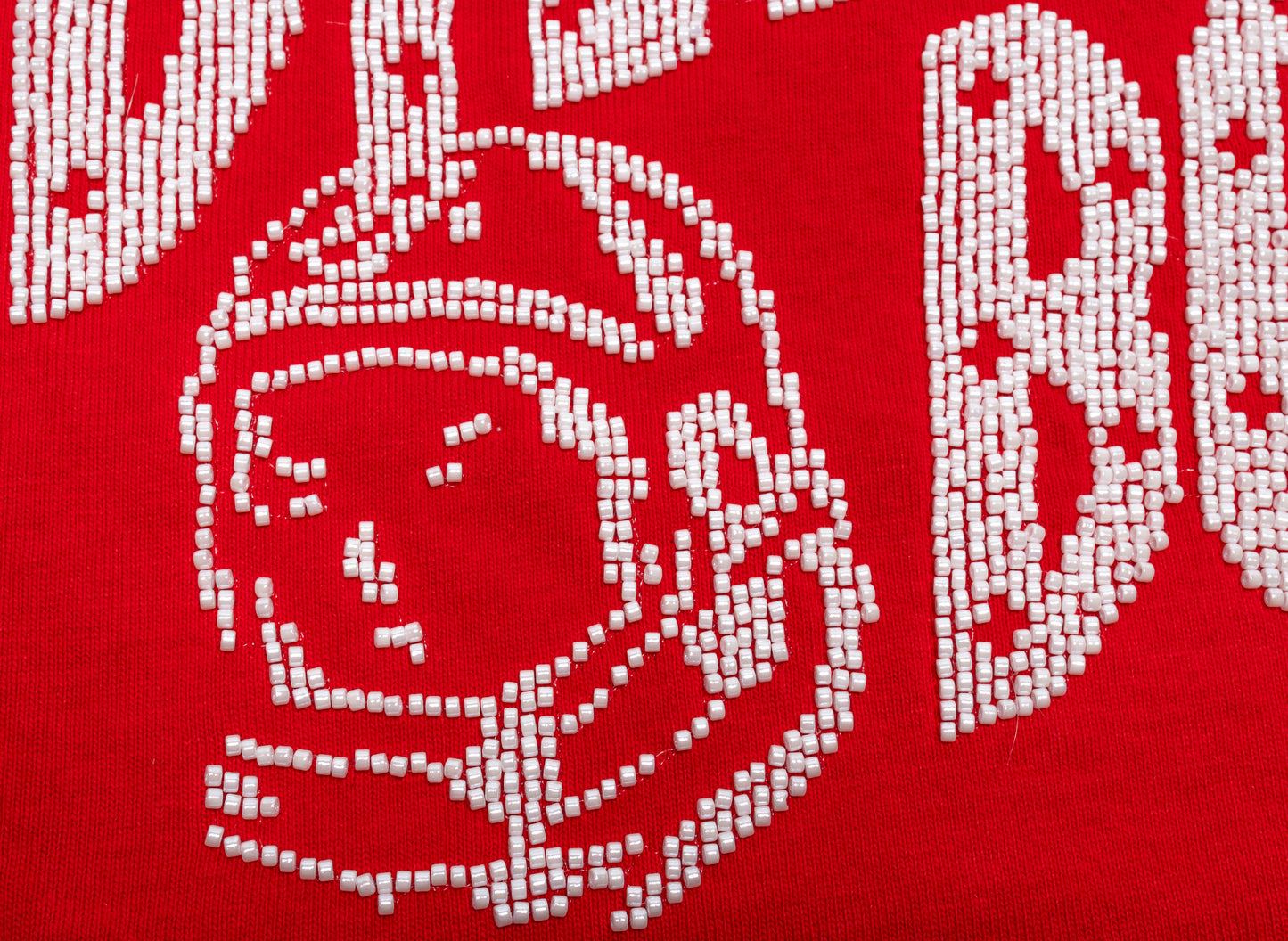 BBC Arch S/S Knit Tee in Red - view 2