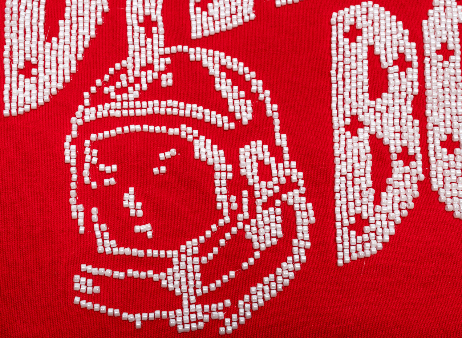BBC Arch S/S Knit Tee in Red - view 2