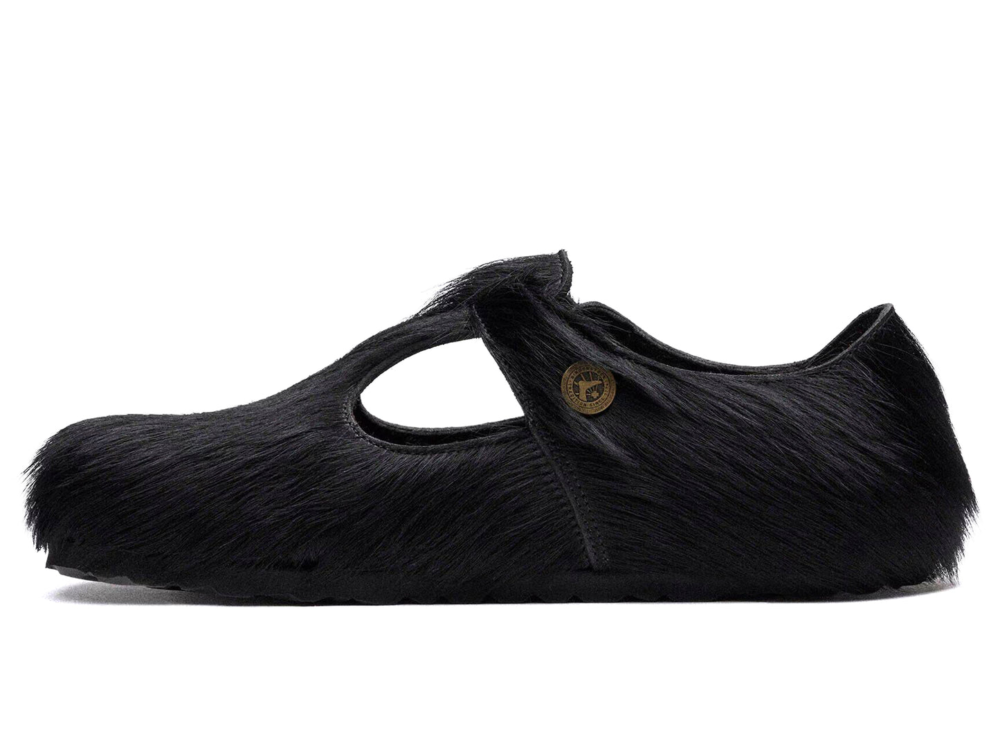 Birkenstock Song For The Mute 1774 Paris The Rebel Fur in Black