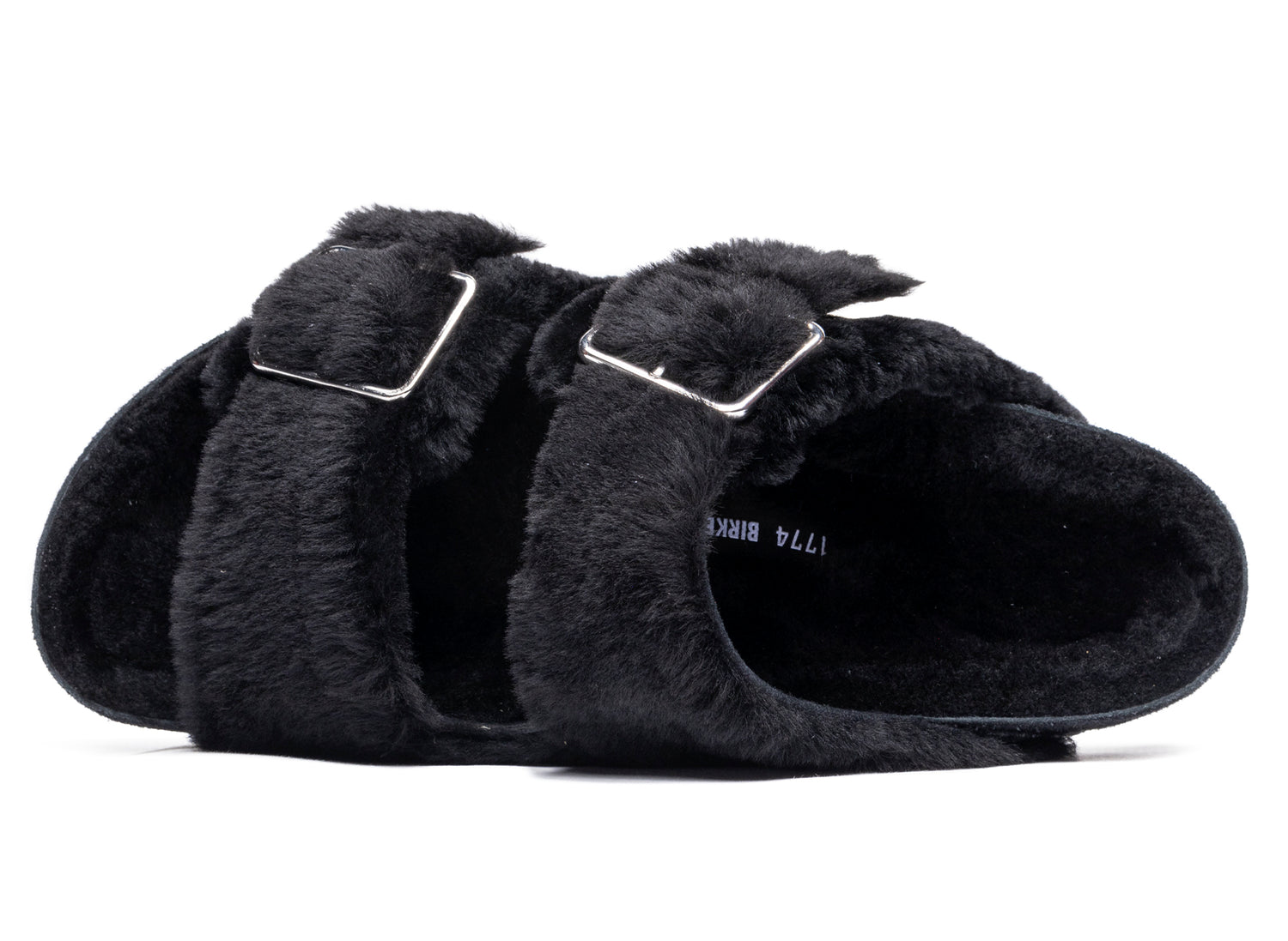 Birkenstock Arizona 1774 in Shearling Black - view 2