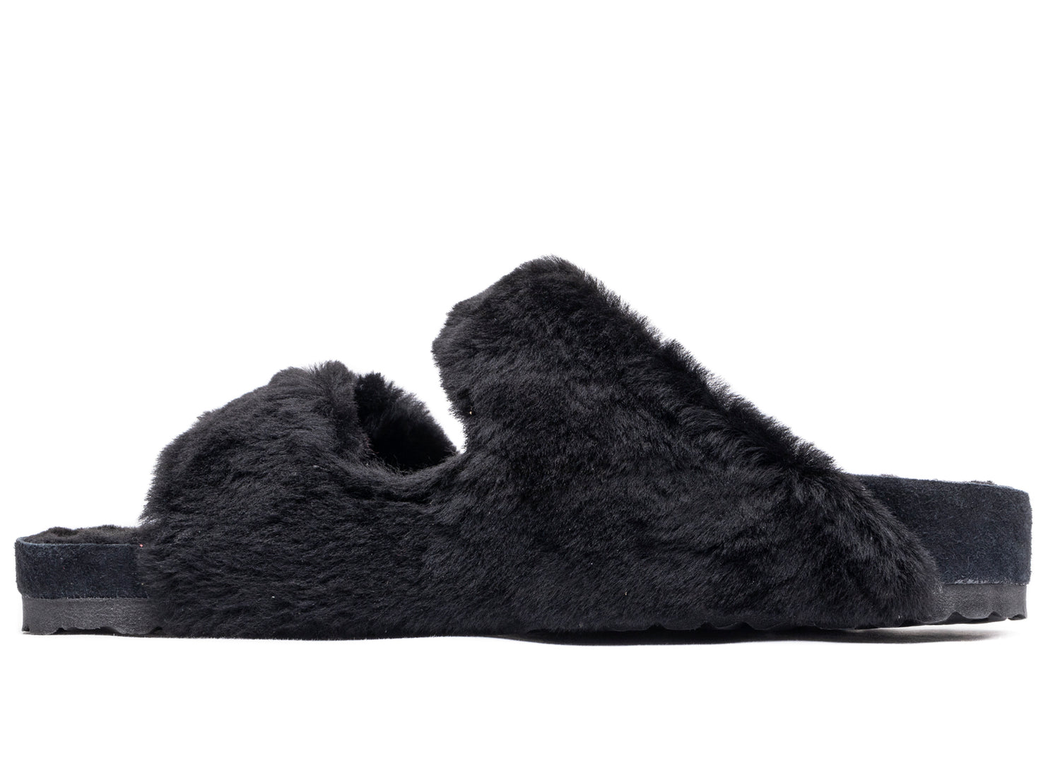 Birkenstock Arizona 1774 in Shearling Black - view 3