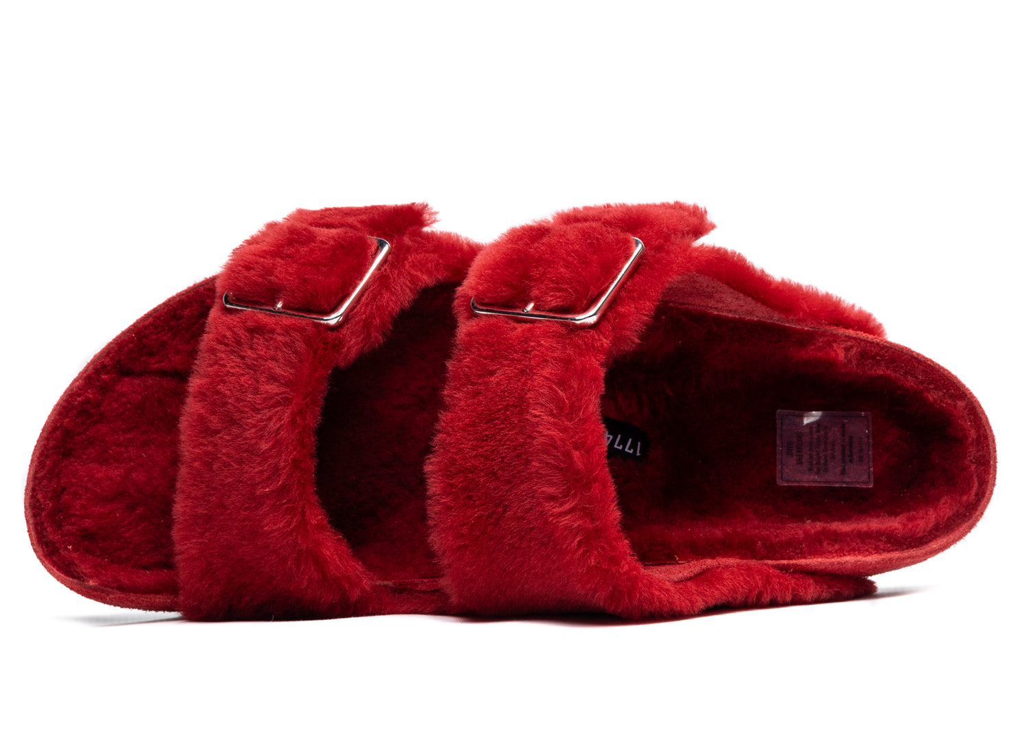 Birkenstock Arizona 1774 in Shearling Red - view 2
