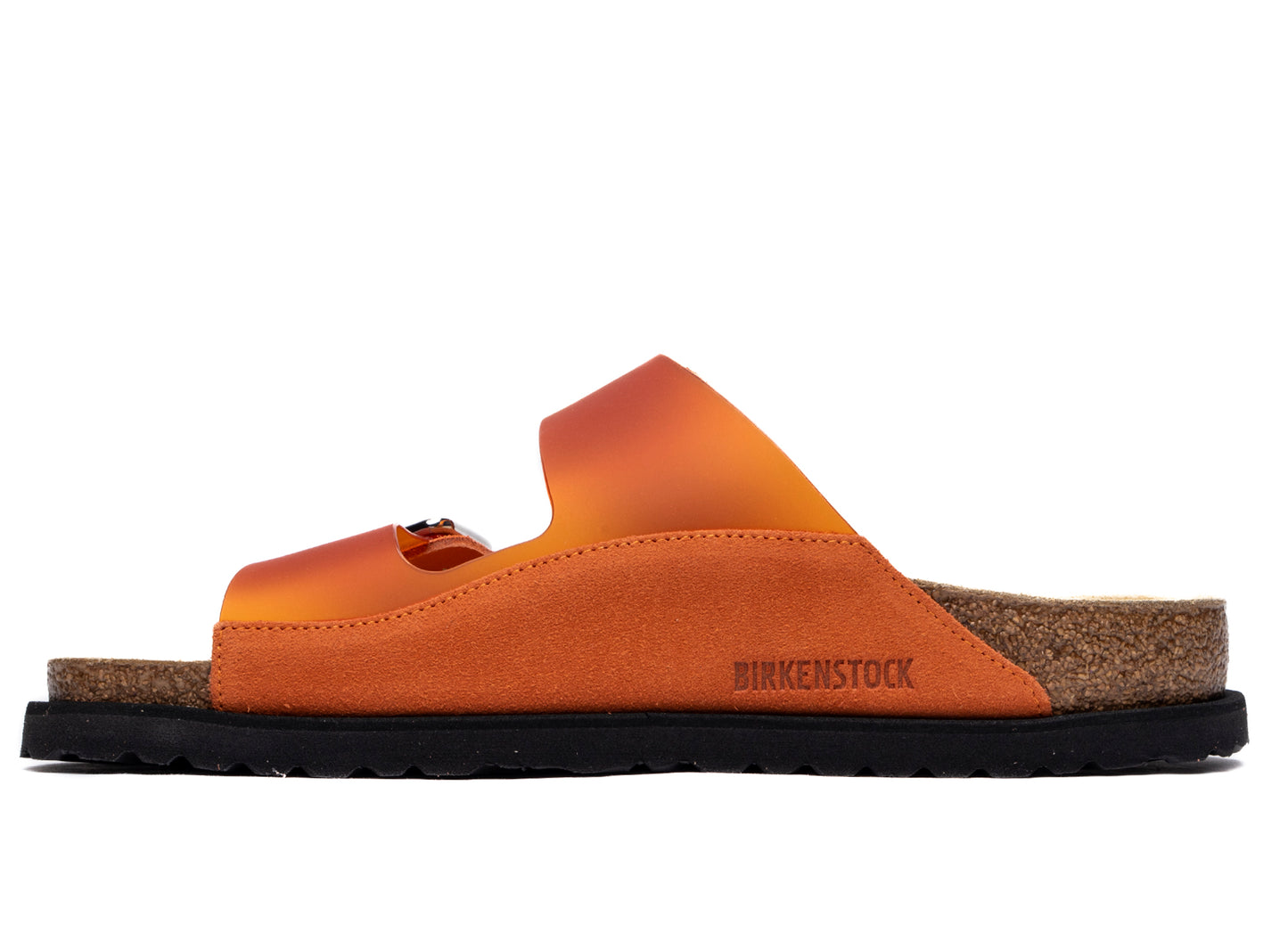 Birkenstock Arizona Milky PVC 1774 in Vibrant Rose - view 2